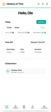 mTIME X screenshot 1