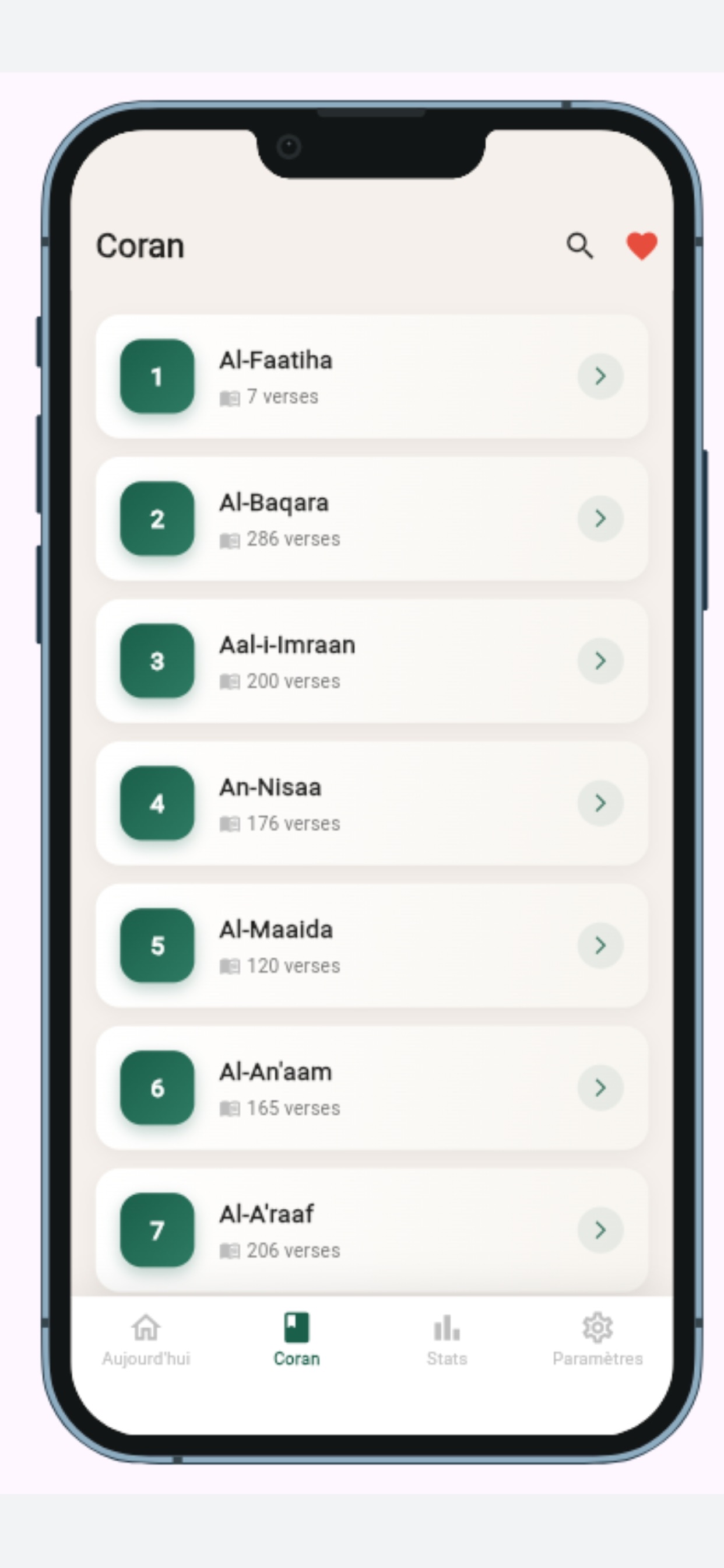 Screenshot 2 of Daily Quran - Tafsir & Prayers