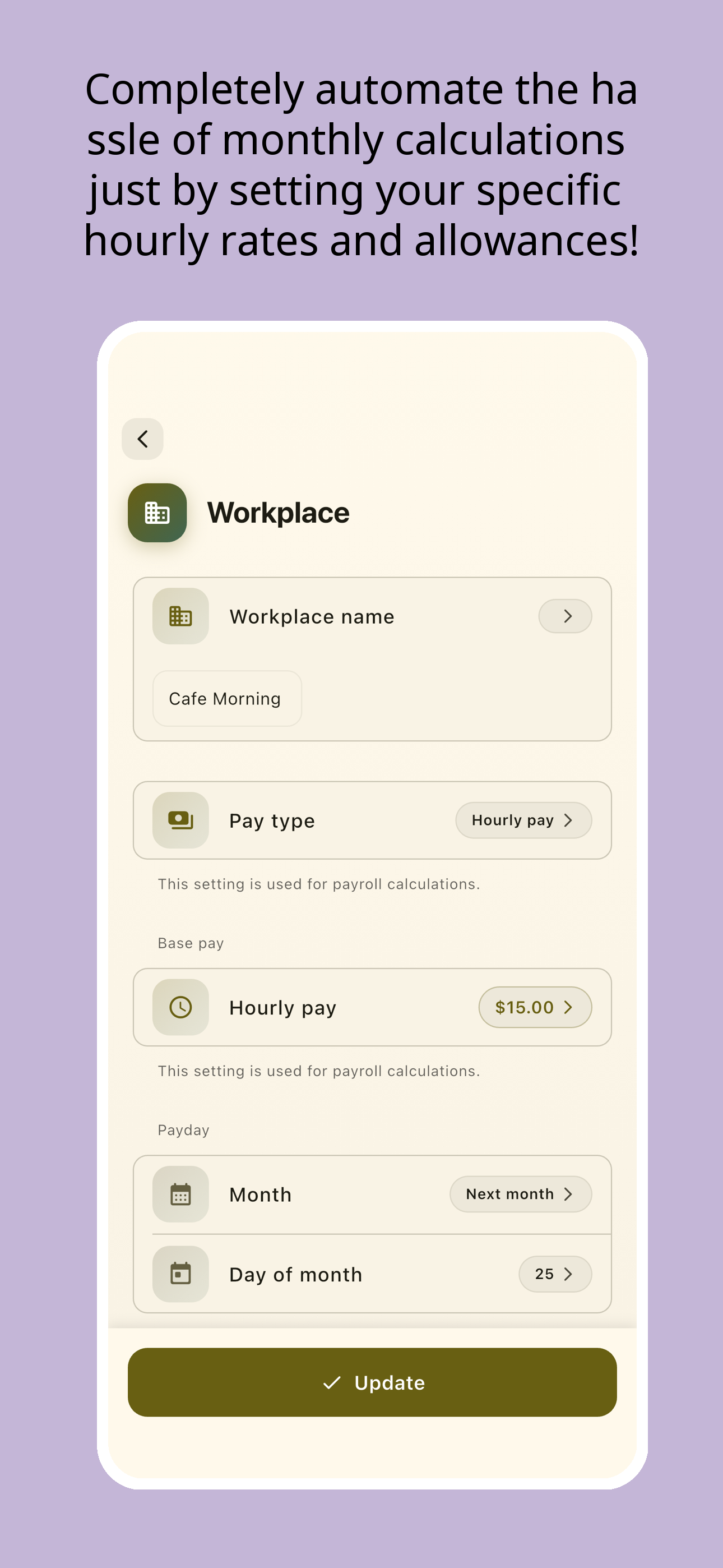 Payroll Calendar