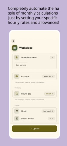 Payroll Calendar Screenshot 3 of 4