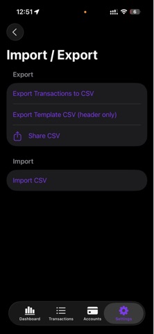 Cpebar Finance screenshot