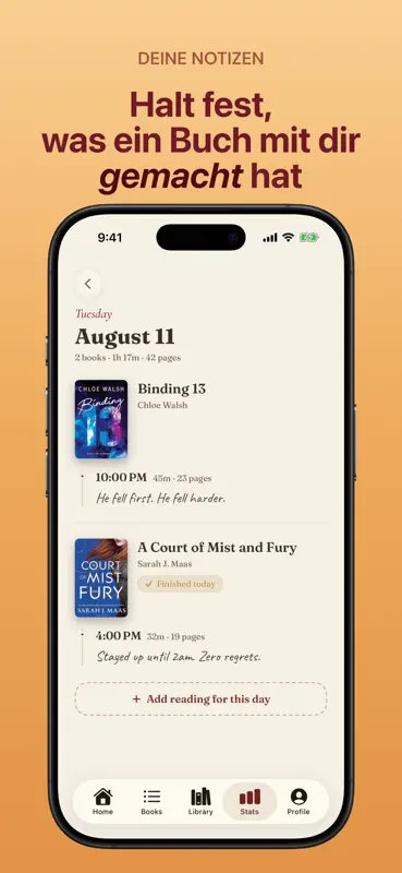 SlowRead: Book Tracker & TBR screenshot 9 of 10