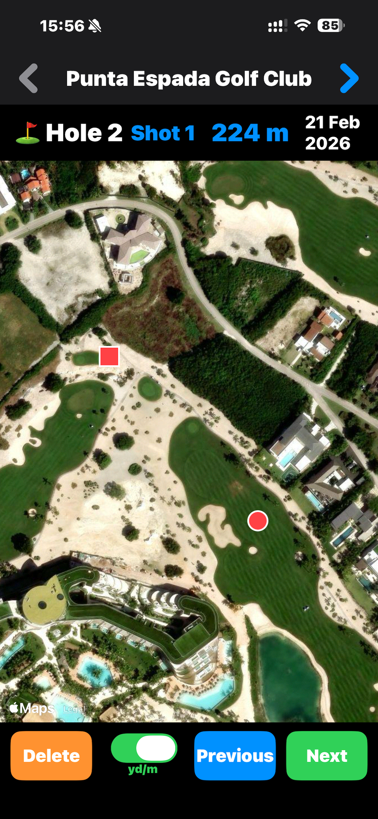 GolfTracer watch screenshot 6