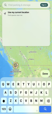 SwiftSpot iPhone screenshot