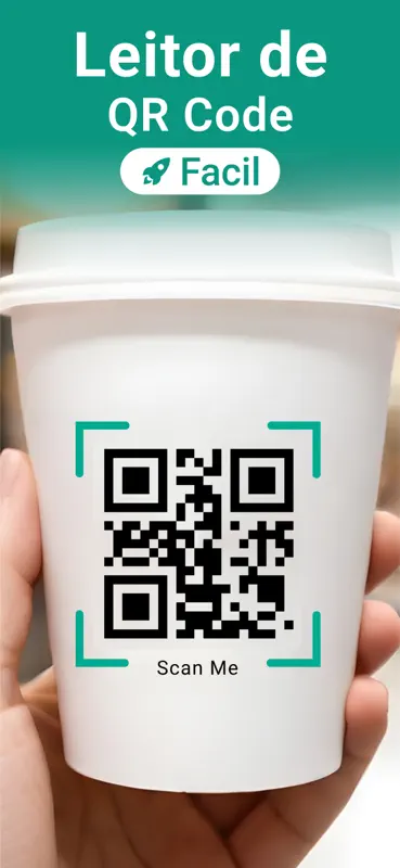 Leitor de QR Code facil screenshot 1 of 7