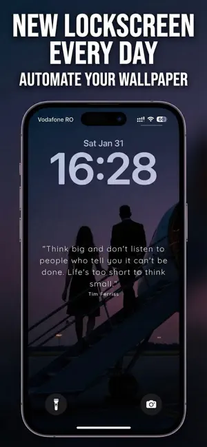 QuoteWall - Daily Wallpapers screenshot 1