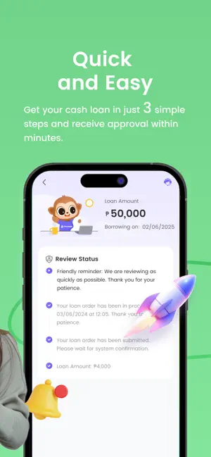 Pesoloan - Quick Cash Loan iPhone screenshot 4