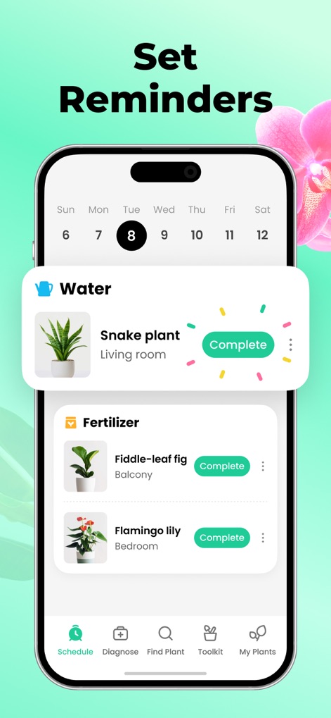 Plant Parent: Plant Care Guide - Personalized Care Schedules