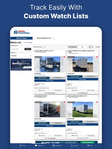 UtilityTrailersToday iPad screenshot