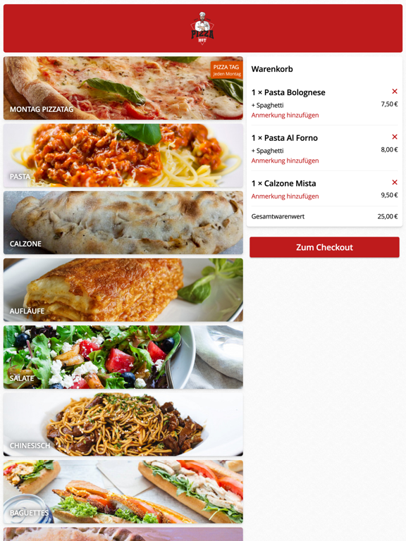 Pizza Hot Schwaan iPad screenshot