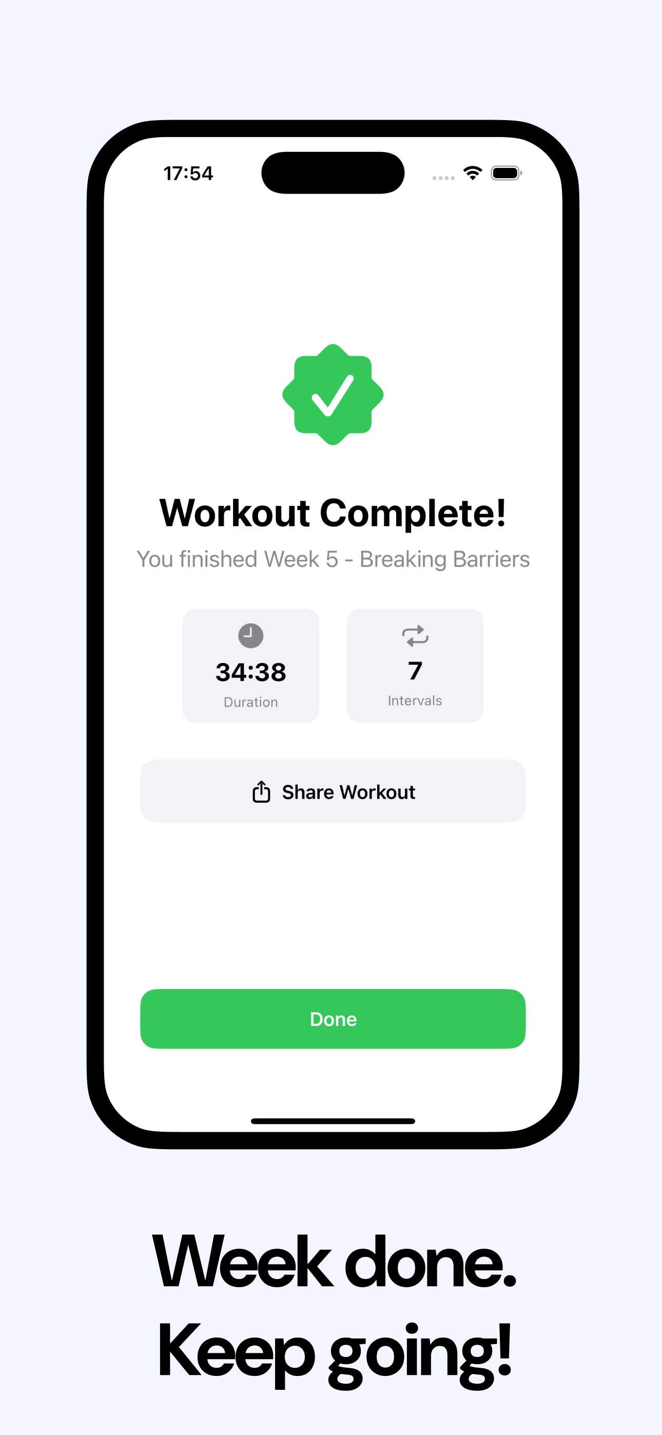 Interval Running Coach RunMate