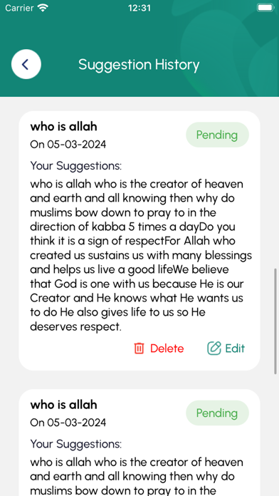 Adam AI Assistant Screenshot