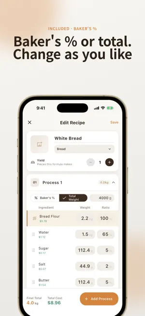 Bake Master: Baking Calculator screenshot 2