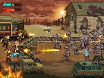 Zombie Warfare: The Death Path iPad screenshot
