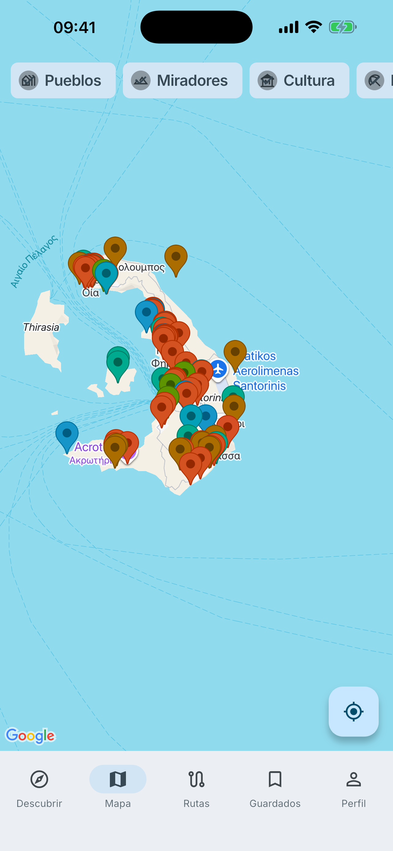 Roadbook to Santorini screenshot 5