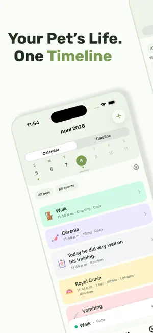 Kinuvy – Pet Care Tracker screenshot 1