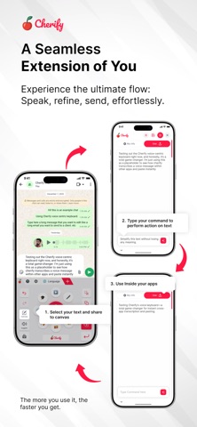 Cherify: AI Voice Keyboard Pro screenshot