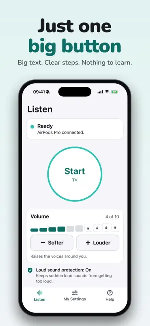 HearBoost: TV Sound Amplifier screenshot 3