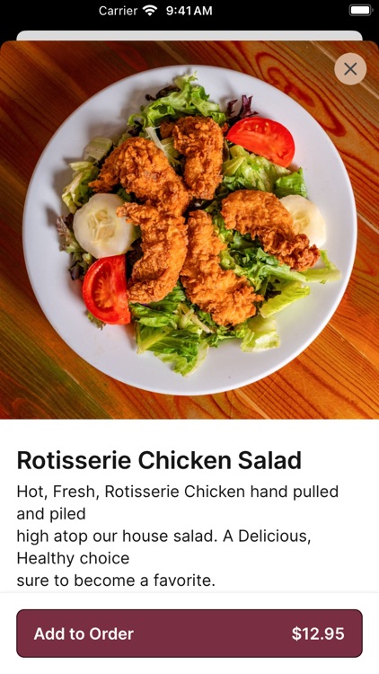 Barnes Restaurant To Go screenshot-3