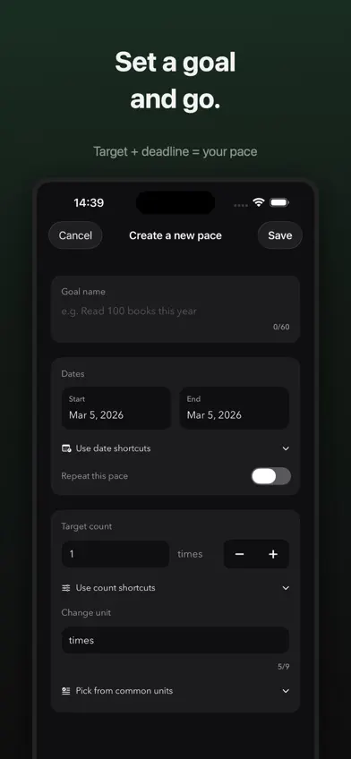 PACE: Habit Tracker screenshot 3