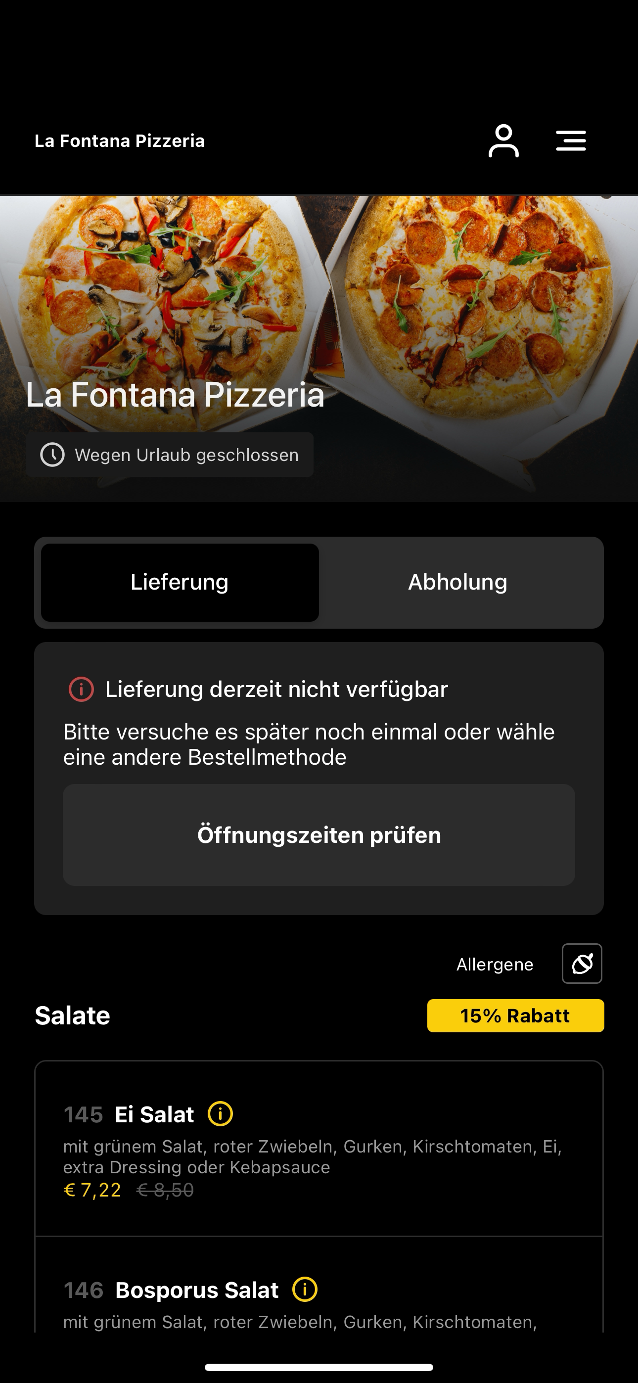 La Fontana Pizzeria