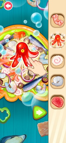Pizza Games for kids iPhone screenshot