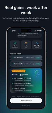 MuscleMind: AI Workout Planner Screenshot 2 of 8
