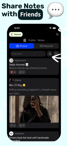 NoteBlocks: Public Notes screenshot