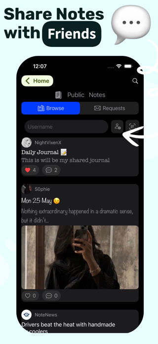 NoteBlocks: Public Notes Screenshot 1 of 8