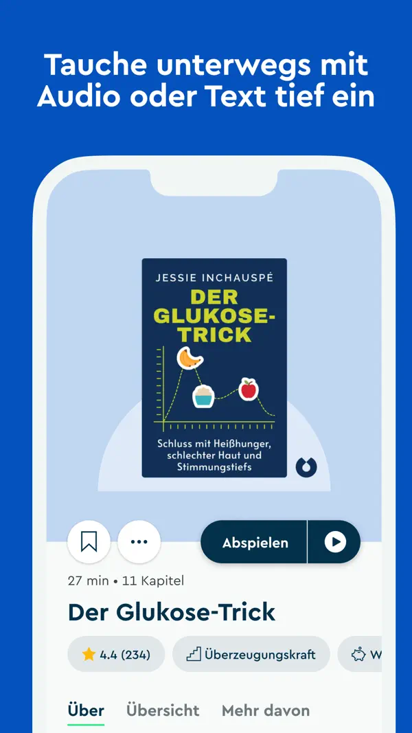 Blinkist: Book Summaries iPhone App Screenshot 6 – Bildung