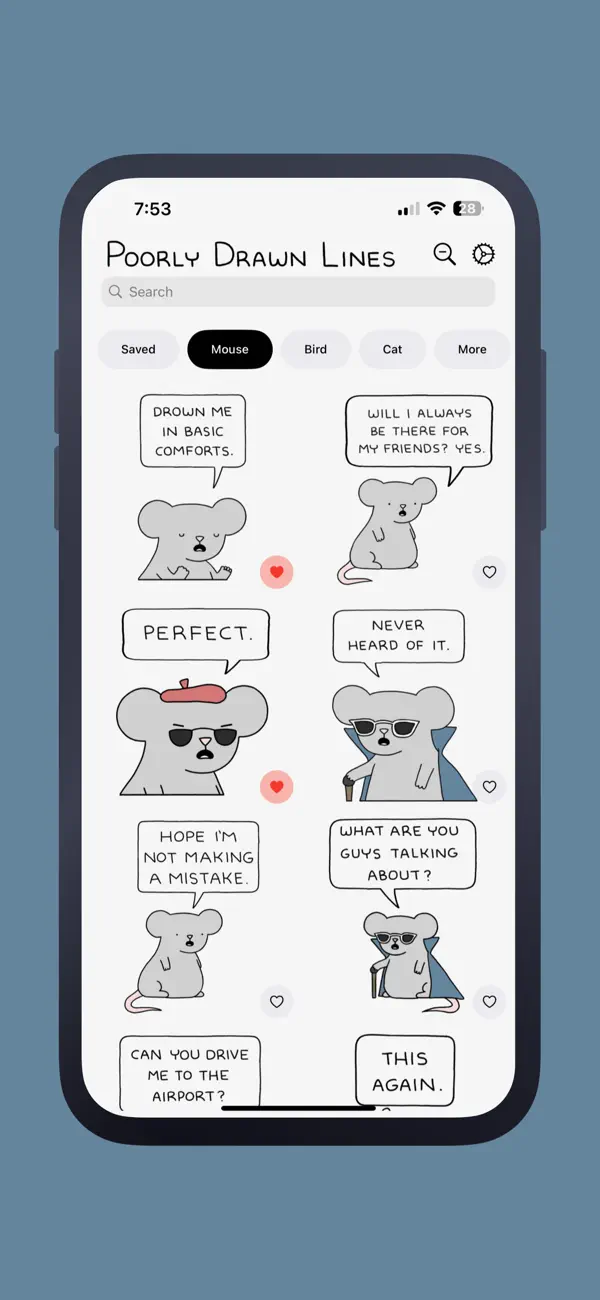Screenshot #1 pour Poorly Drawn Lines