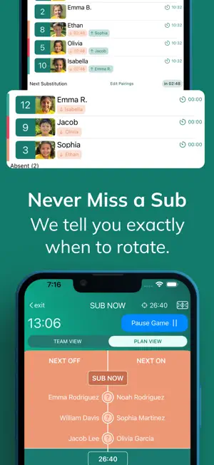 Coach Meister: Subs Manager screenshot 2