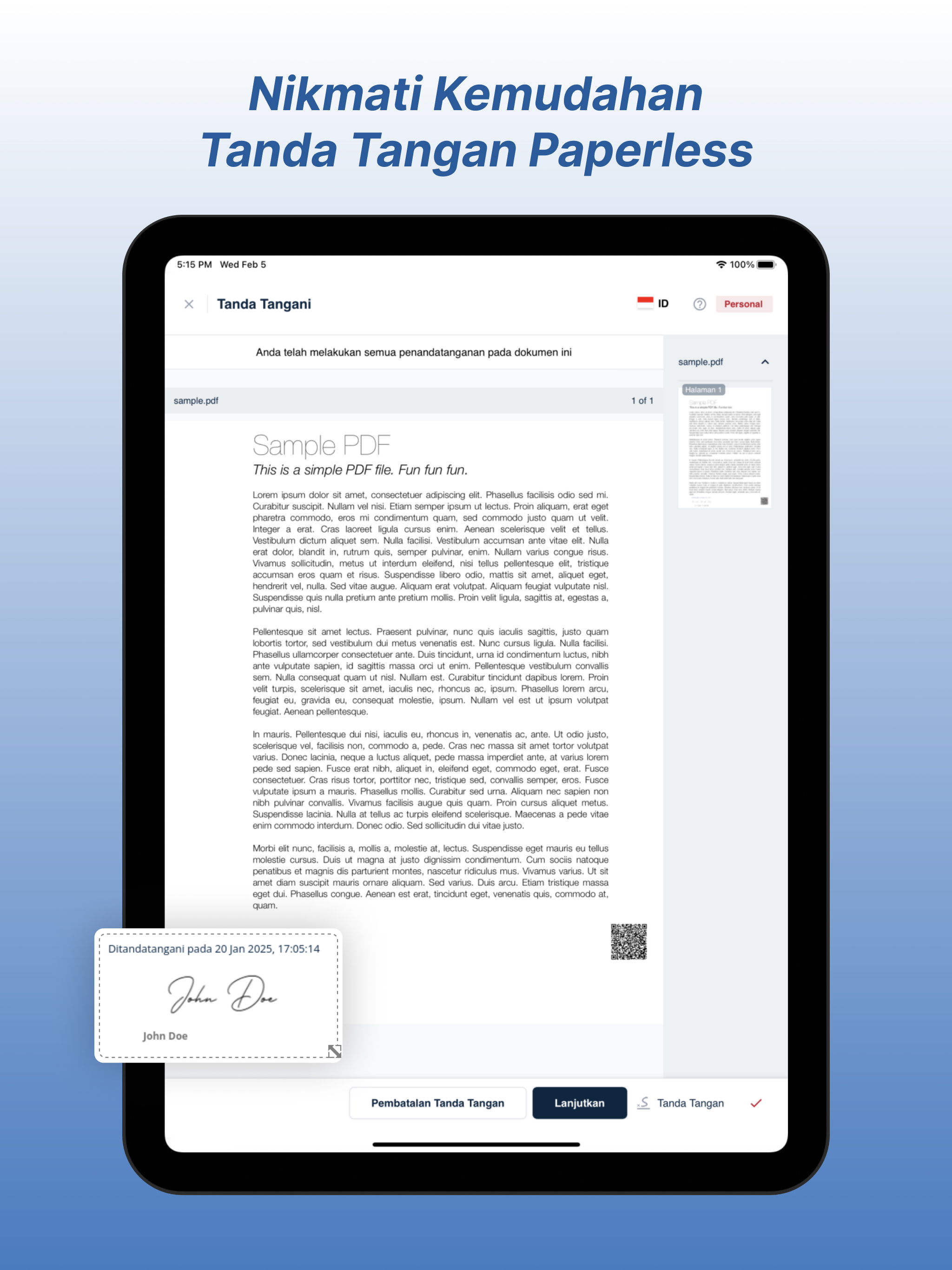 AkuSign - Digital Signature