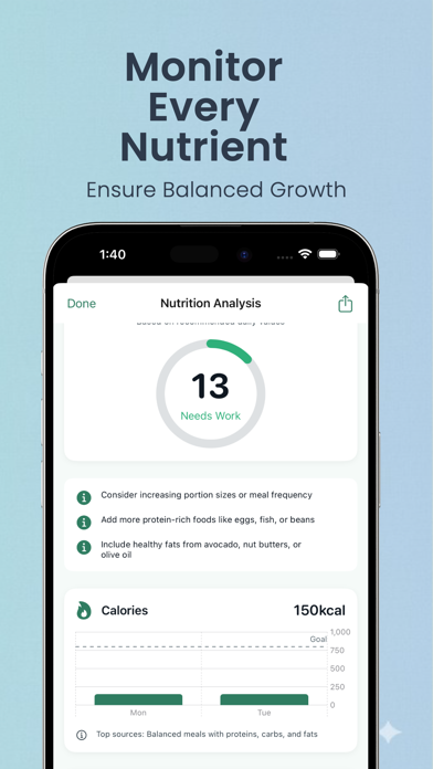 Noshling: Baby Recipes iPhone screenshot 3 - Food & Drink app