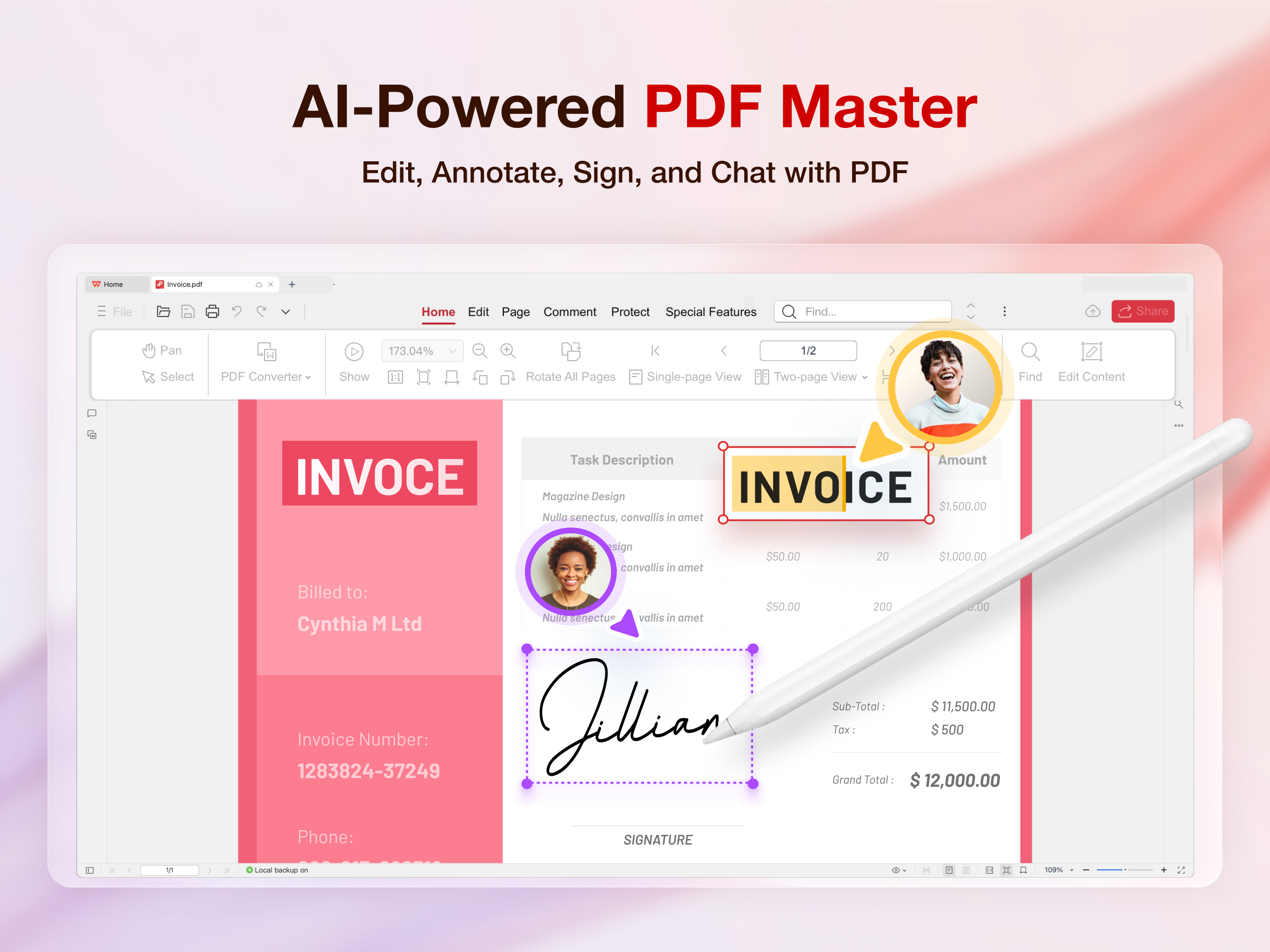 WPS for Pad: AI Office & PDF screenshot 2