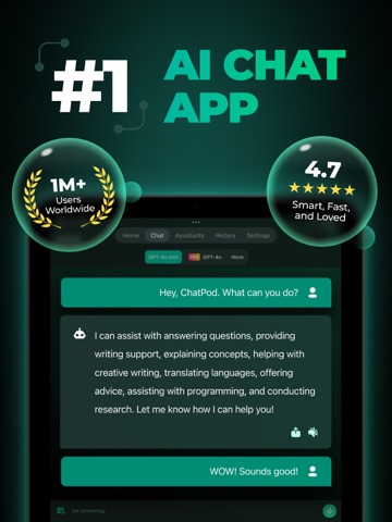 ChatPod - AI Chatbot Assistant