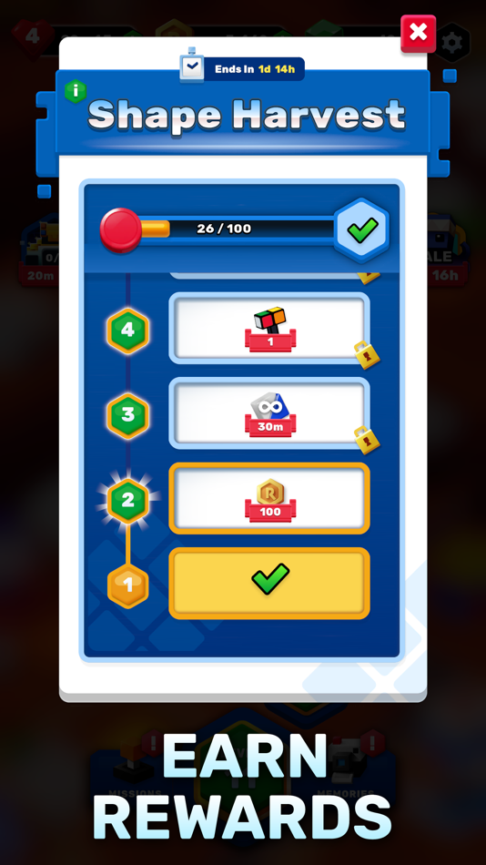 #6. Rubik's Match 3 - Cube Puzzle (iOS) By: Nørdlight Games