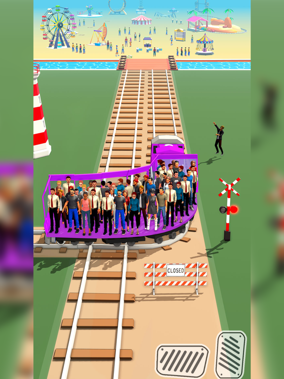 Passenger Express Train Gameのおすすめ画像3