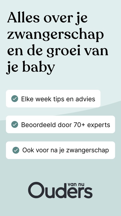 Ouders van Nu - Zwanger & Baby