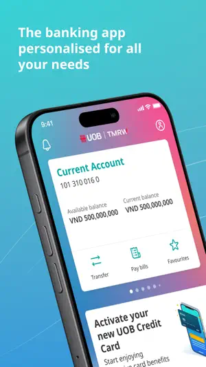 UOB TMRW Vietnam screenshot 1