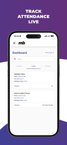 MB Event Manager screenshot