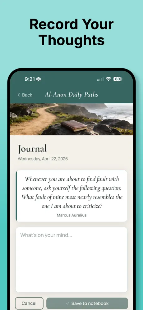 Al-Anon Daily Paths screenshot 3