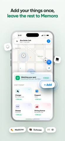 Memora: Don't Forget Things iPhone screenshot