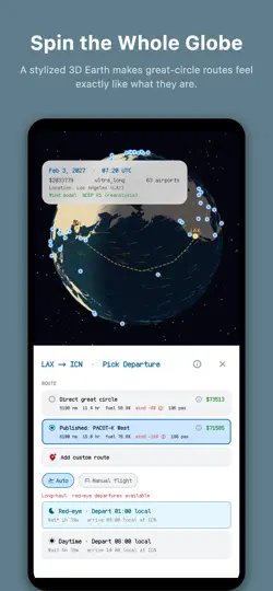 Capture d'écran de Voyaero: Charter Air Sim sur iPhone 2