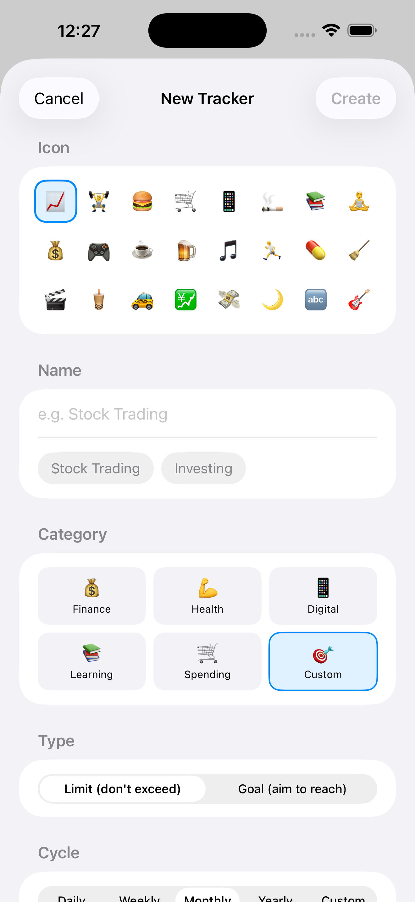 Tally Rule - Habit Tracker