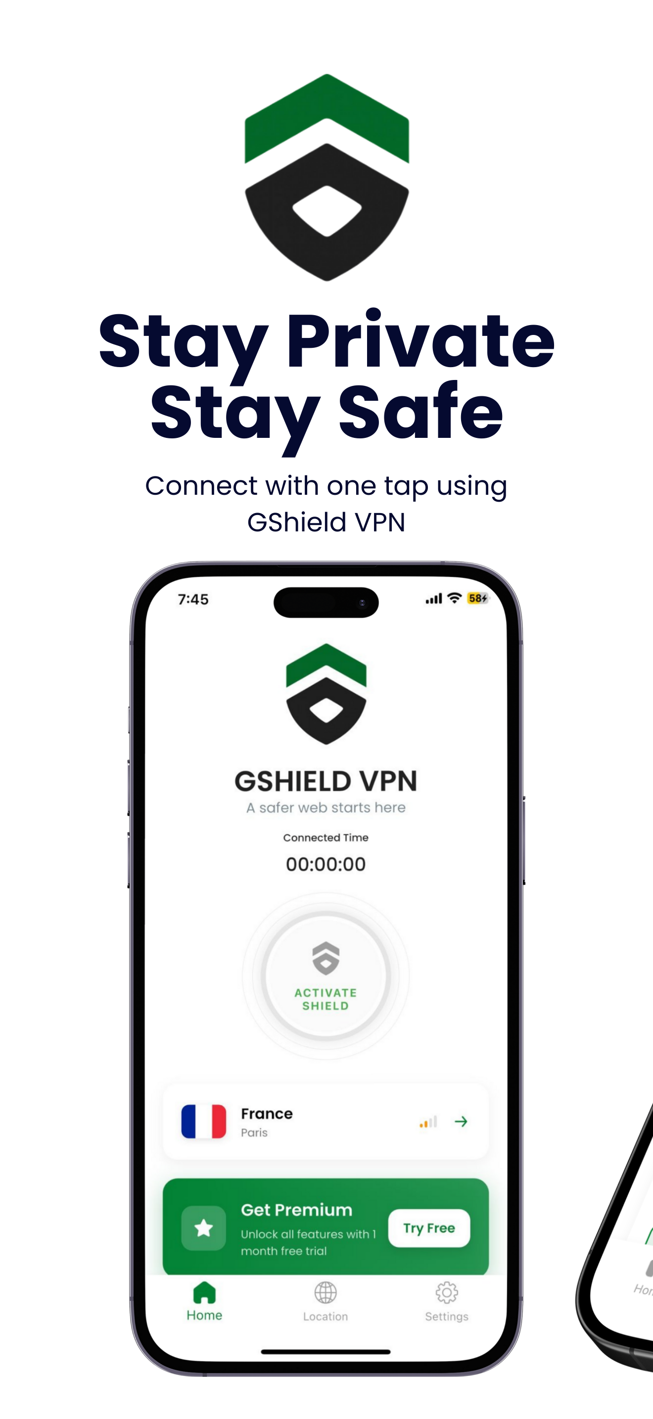 GShield VPN - Secure and Fast