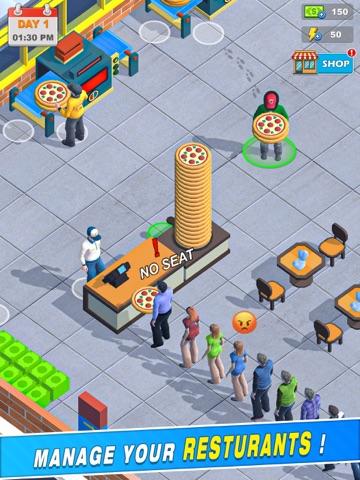 My Pizza Shop Simulator Game iPad screenshot