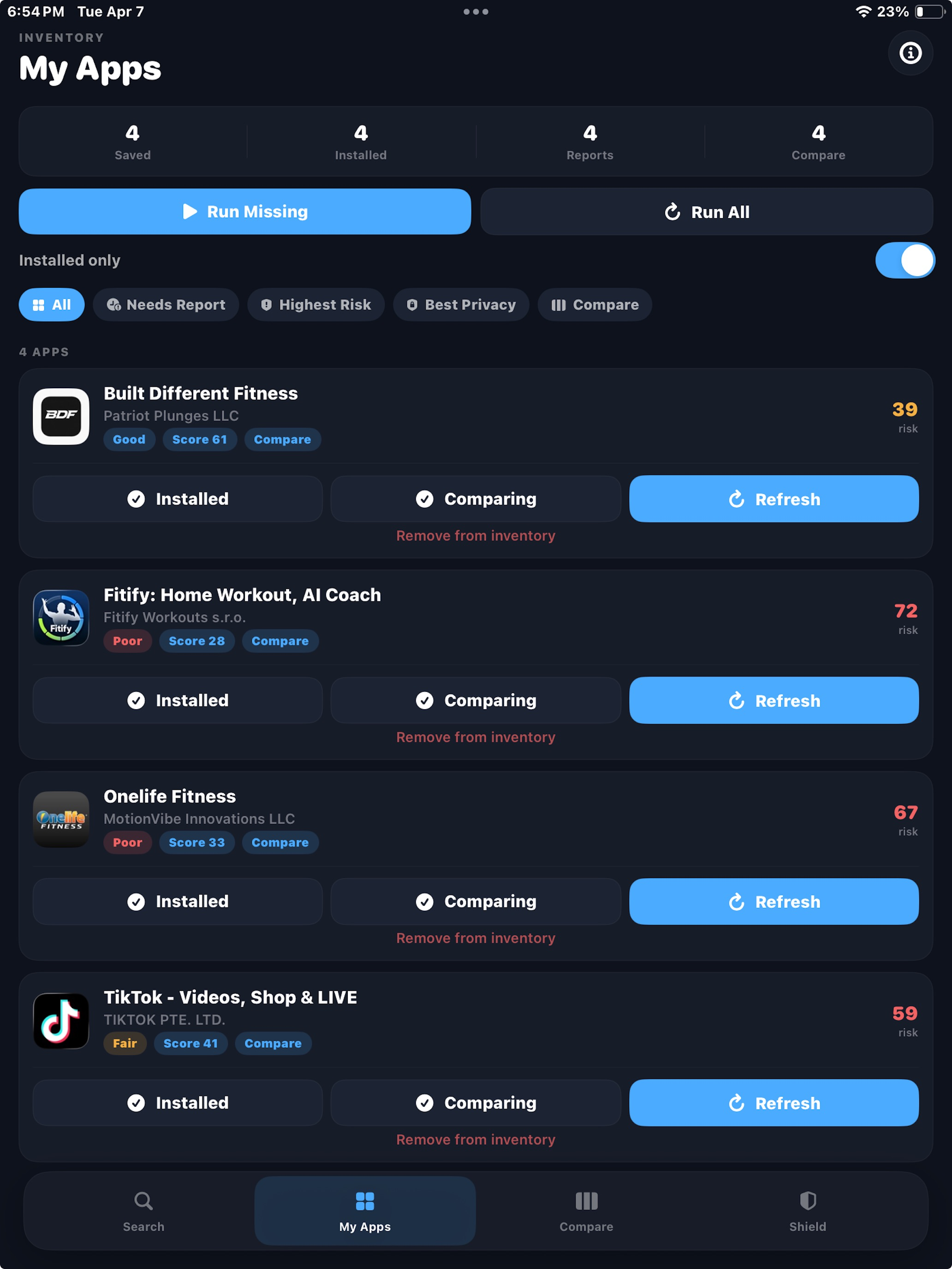 PrivacyIQ screenshot 14