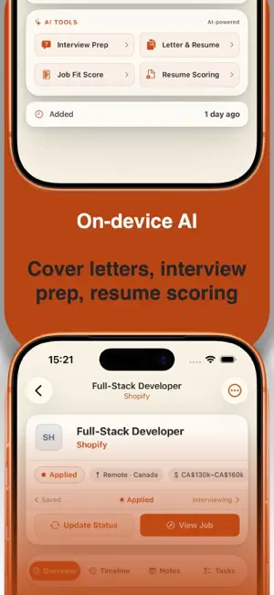 CareerTimeline - Job Tracker screenshot 3