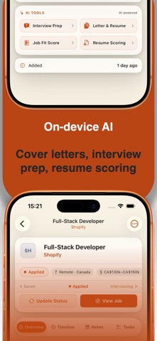 CareerTimeline - Job Tracker Screenshot 3 of 5